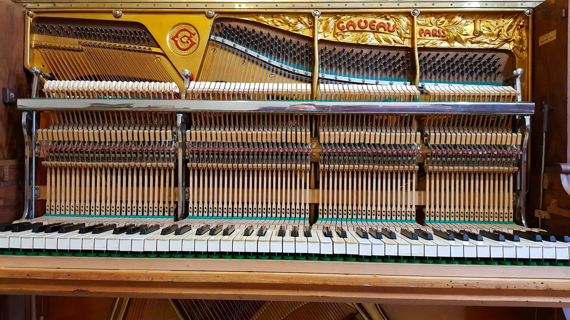 PIANO DROIT GAVEAU BELEVILLE 1913