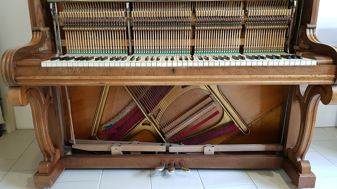 PIANO DROIT GAVEAU BELEVILLE 1913