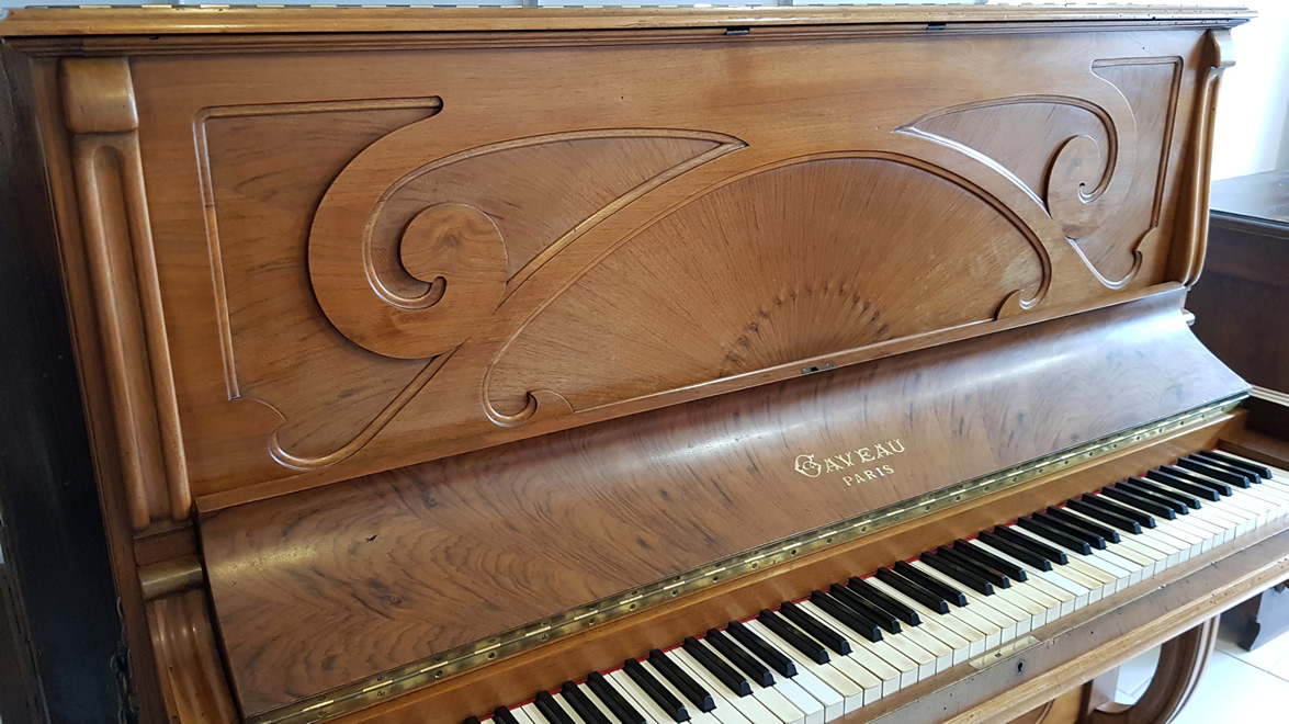 PIANO DROIT GAVEAU BELEVILLE 1913