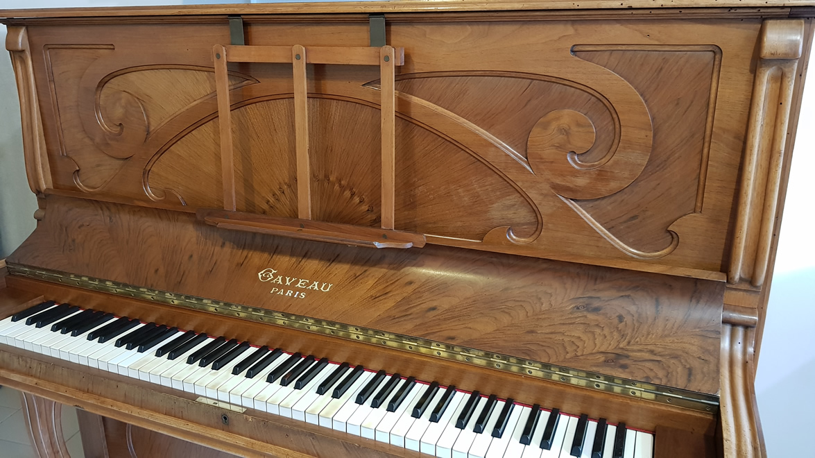 PIANO DROIT GAVEAU BELEVILLE 1913