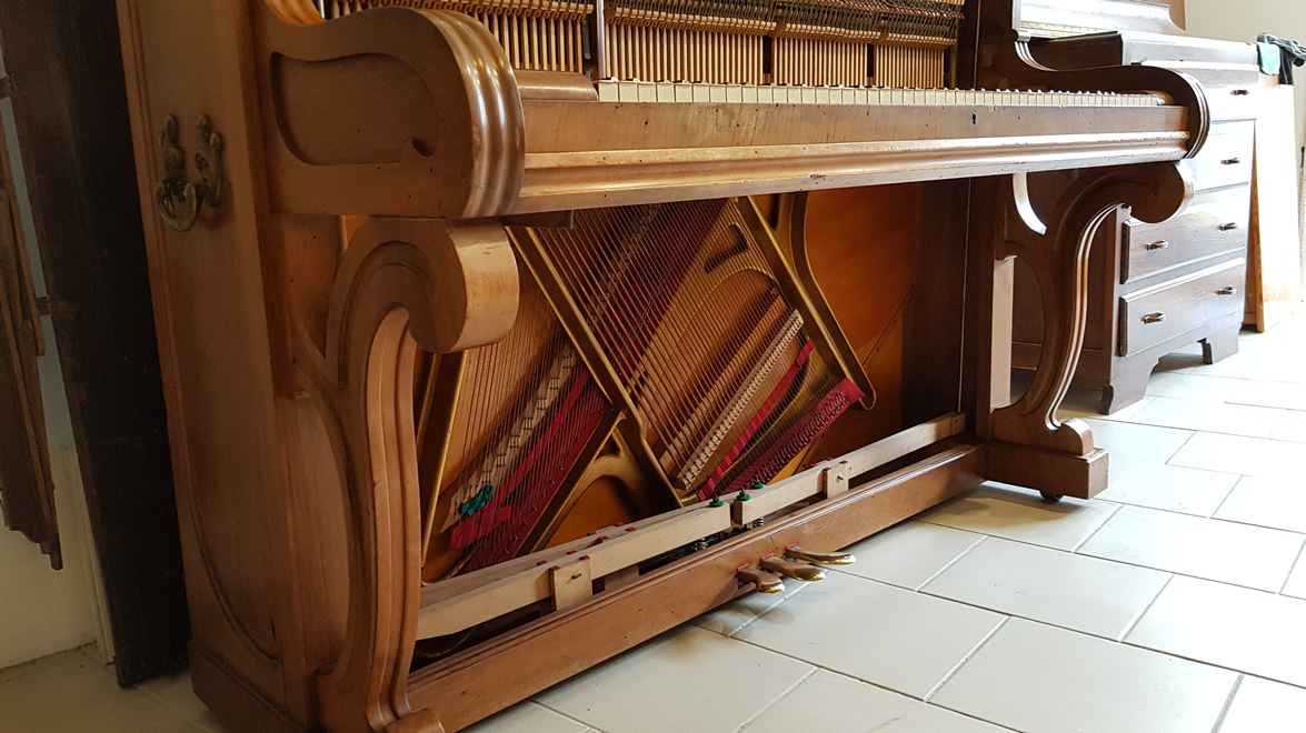 PIANO DROIT GAVEAU BELEVILLE 1913