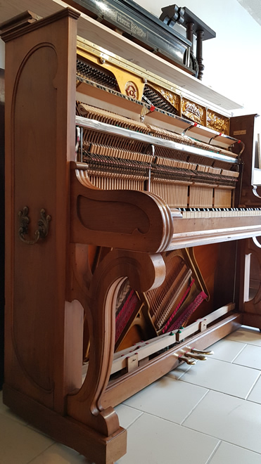 PIANO DROIT GAVEAU BELEVILLE 1913