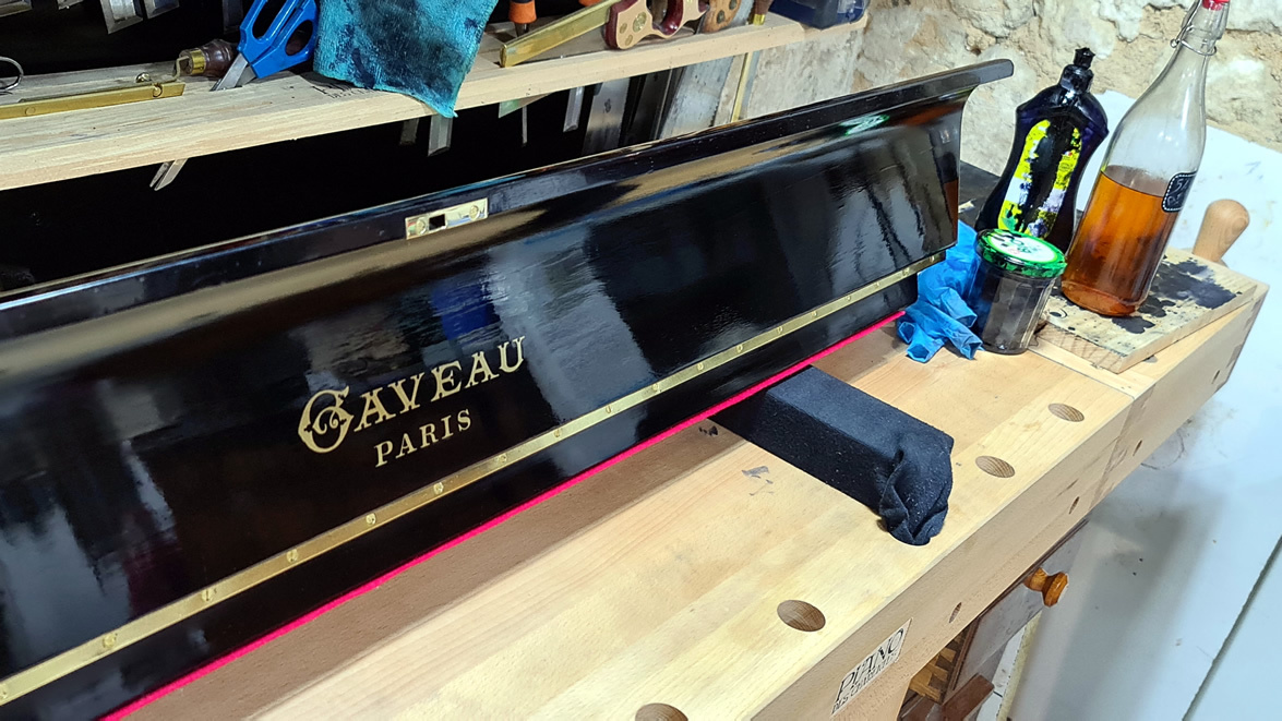 GAVEAU 1899 cylindre du piano