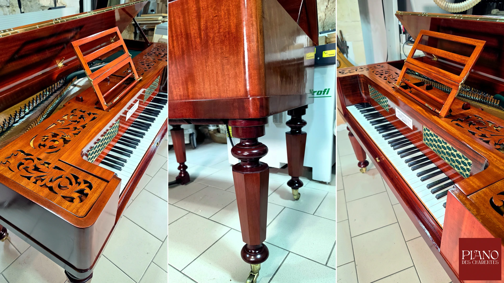 broadwood piano forte acajou 1843