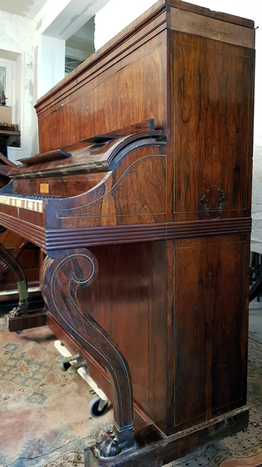 PLEYEL Pianino Palissandre 1838