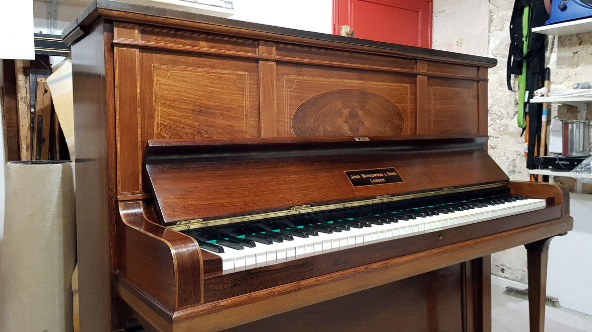 Broadwood & Sons palissandre 1900