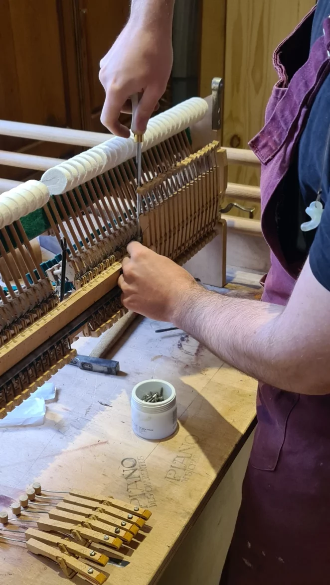 remontage-des-lames-etouffoirs
