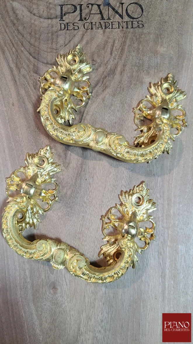 pleyel 1860 poignees bronze restaures